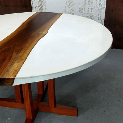white-concrete-walnut-dining-table